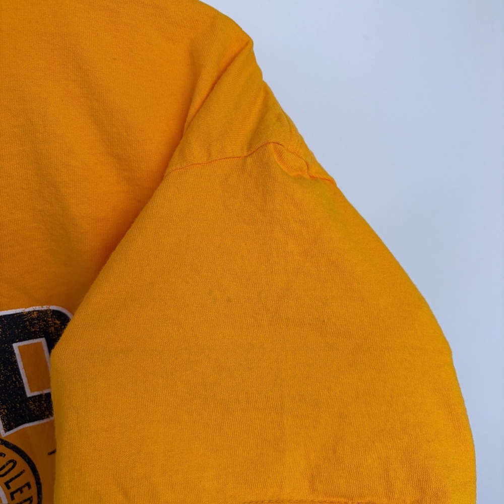 Yellow Toledo‎ Rockets T Shirt XL Men's MV Sport College NCAA Tee - Picture 5 of 6